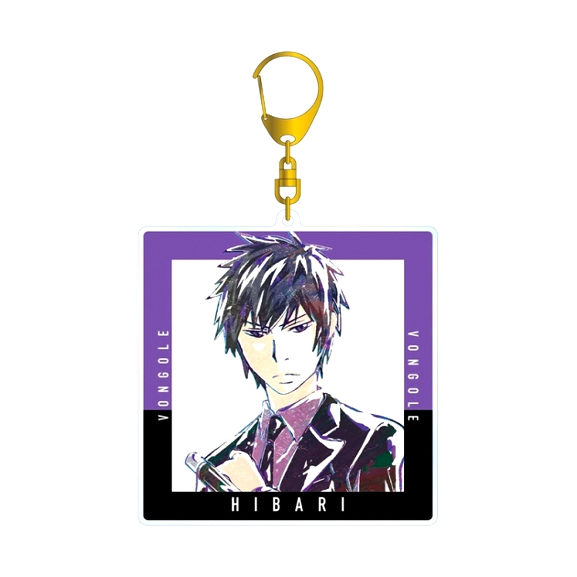 TV Anime Katekyo Hitman Reborn! Kyoya Hibari (10 Years Later) Ani-Art Big Acrylic Keychain vol.3 (Reissue) [NEW]