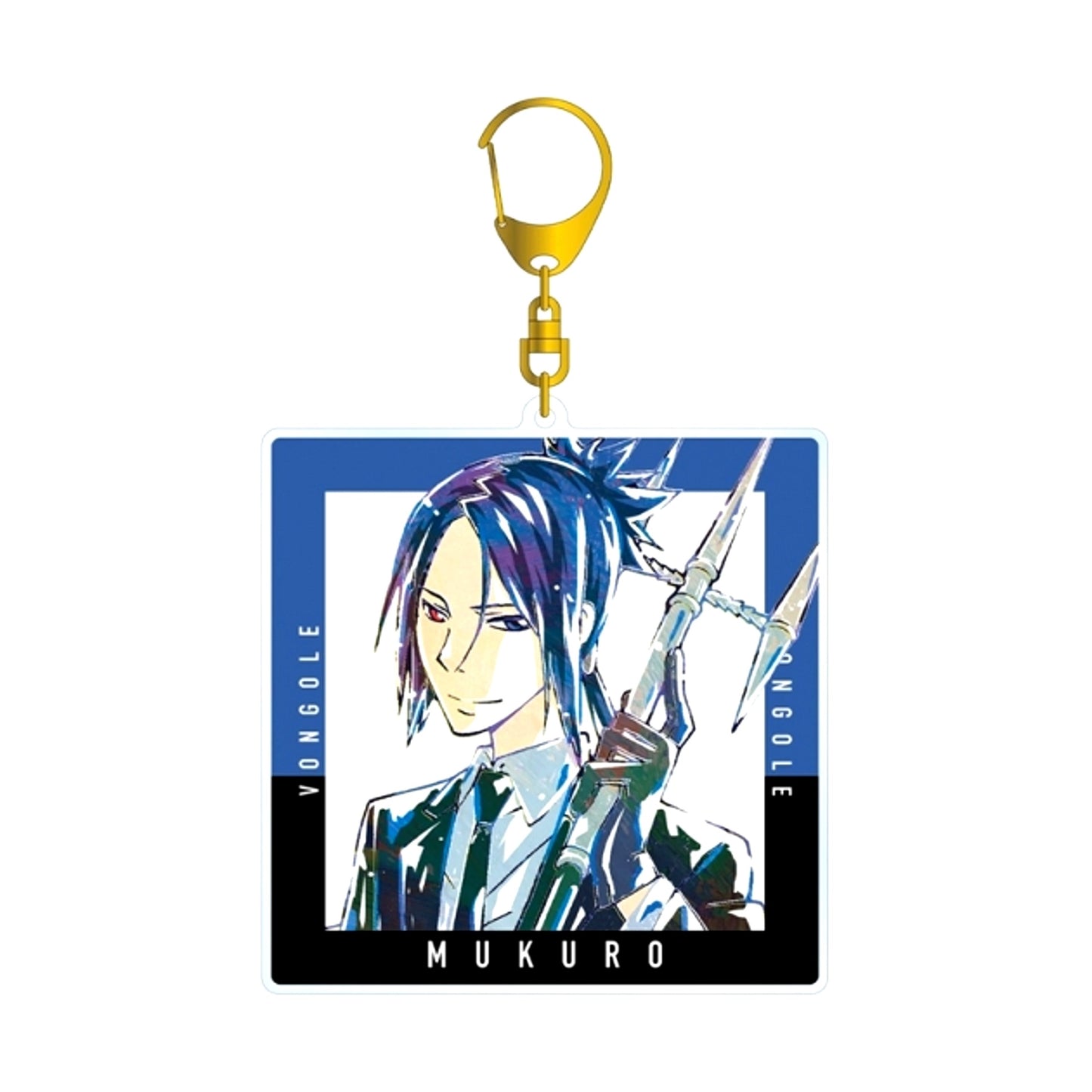 TV Anime Katekyo Hitman Reborn! Mukuro Rokudo (10 Years Later) Ani-Art Big Acrylic Keychain vol.3 (Reissue) [NEW]