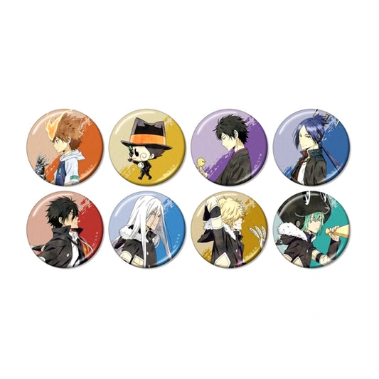 TV Anime Katekyo Hitman Reborn! Newly Drawn Walking ver. Trading Metallic Can Badge (Reissue) [NEW]