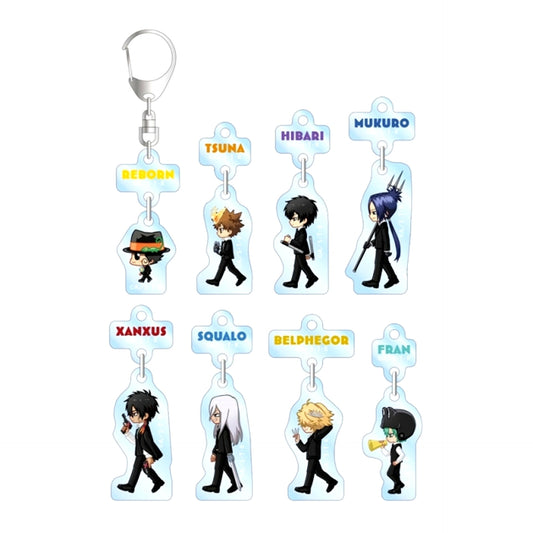 TV Anime Reborn! Trading Chibitoko Yurayura Acrylic Keychain Goods - Keychain Resale [NEW]
