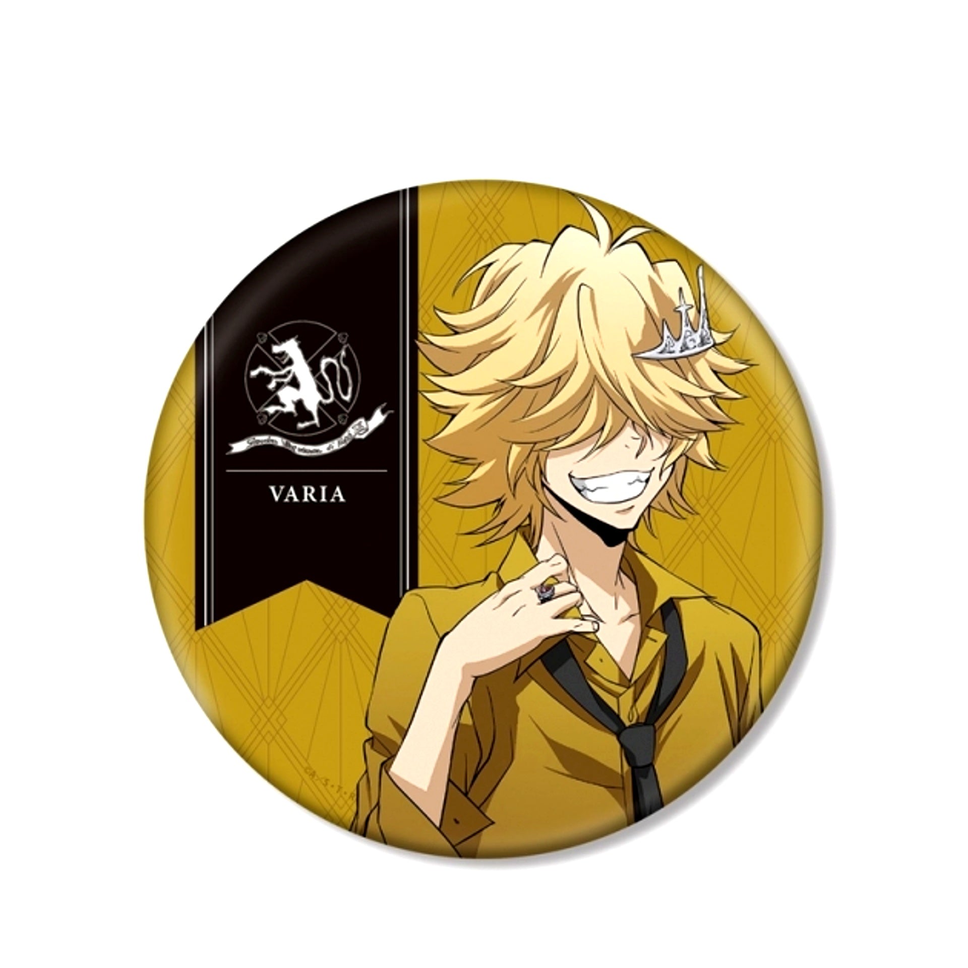 TV Anime Katekyo Hitman Reborn! Newly Drawn Illustration Belphegor (10 Years Later) Color Shirt ver. BIG Can Badge (Reissue) [NEW]