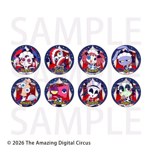 The Amazing Digital Circus (Made-to-Order / Simultaneous Online Sale) Trading Glitter Can Badge B (animate Cafe) [NEW]