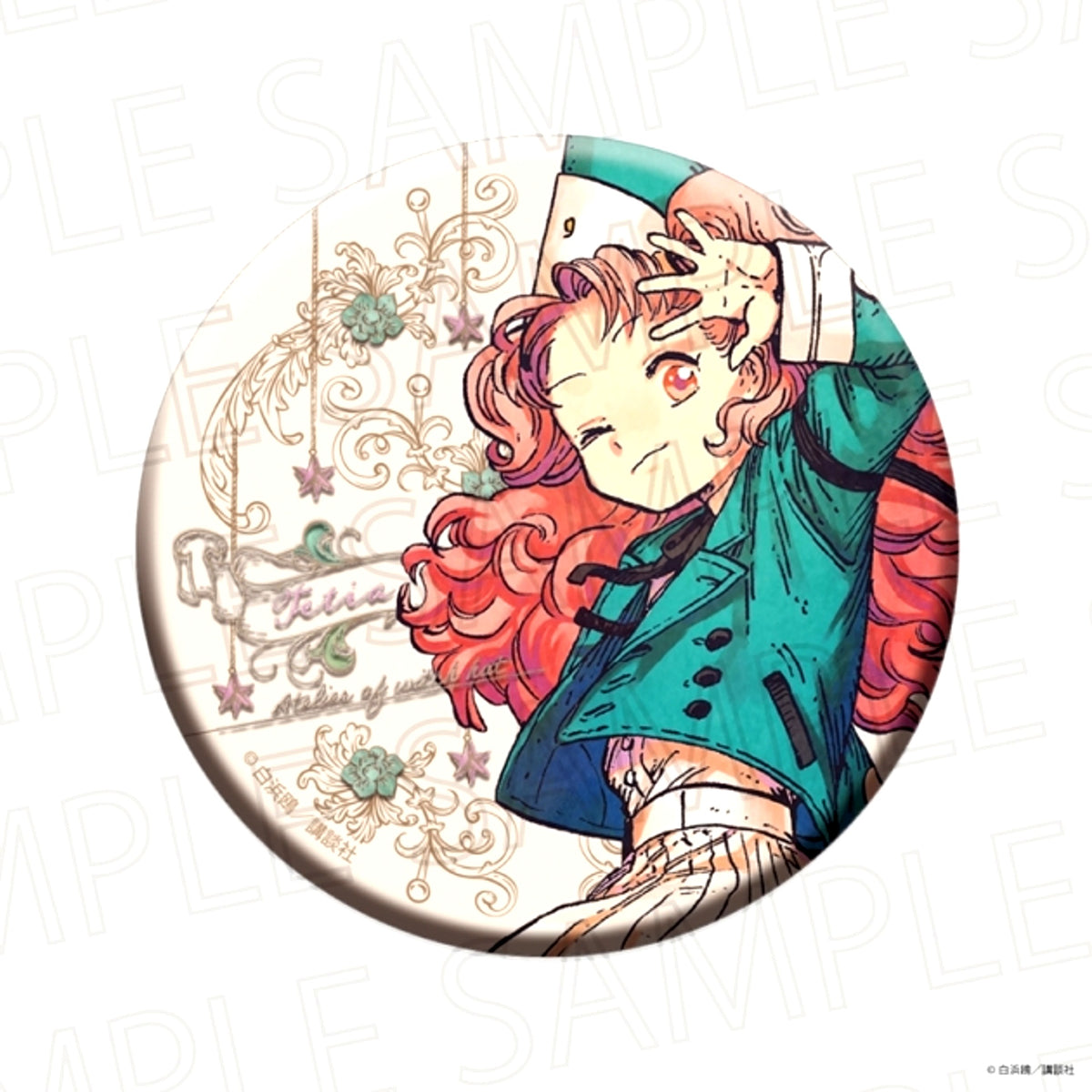 Witch Hat Atelier Jewelry Can Badge Tetia [NEW]