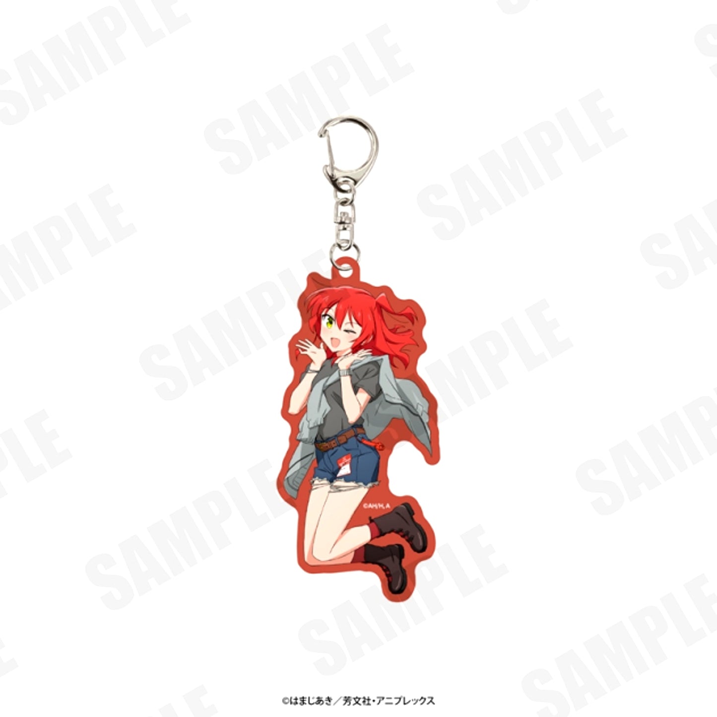 Anime Bocchi the Rock! Acrylic Keychain Kessoku Band Waterproof Jacket Ikuyo Kita [NEW]