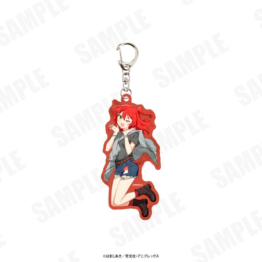 Anime Bocchi the Rock! Acrylic Keychain Kessoku Band Waterproof Jacket Ikuyo Kita [NEW]
