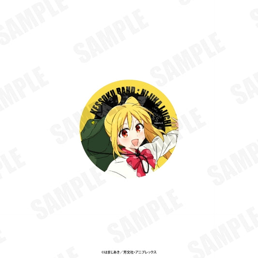 Anime Bocchi the Rock! Metallic Can Badge Kessoku Band Waterproof Jacket Nijika Ijichi [NEW]