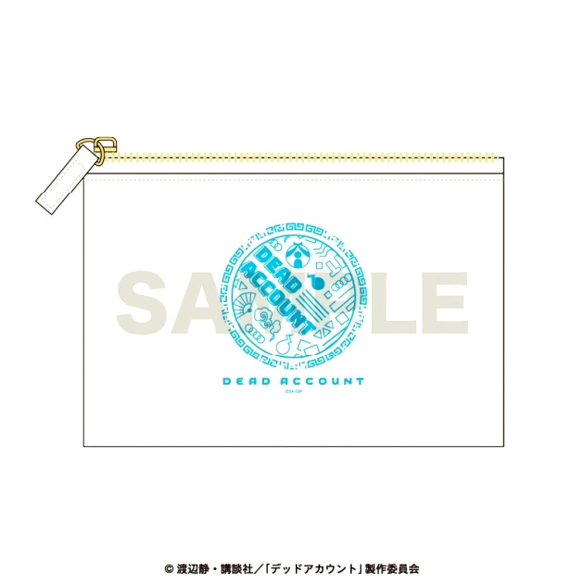Dead Account Synthetic Leather Flat Pouch [NEW]