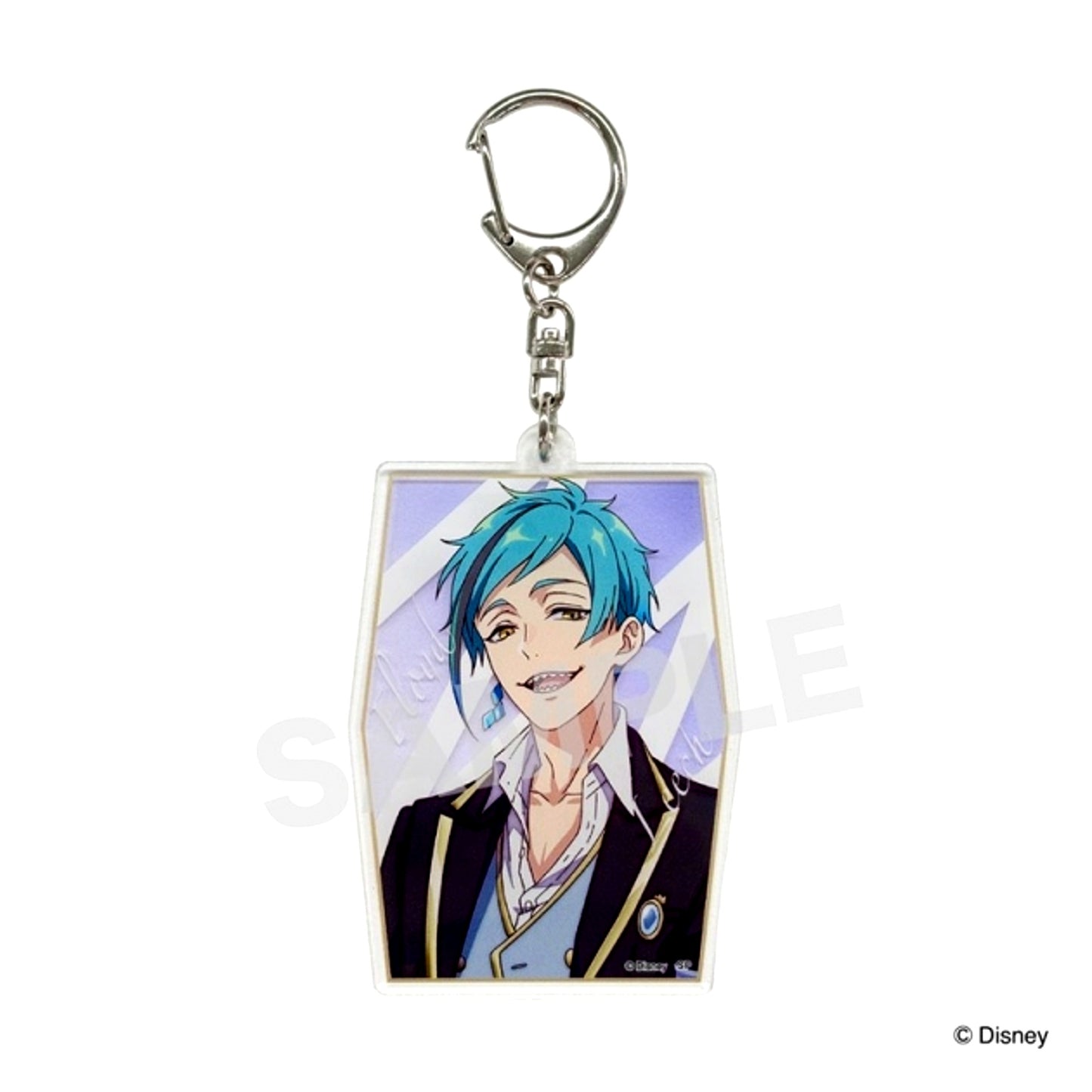 Disney Twisted-Wonderland The Animation / Floyd / Acrylic Keychain (Animate Limited) [NEW]