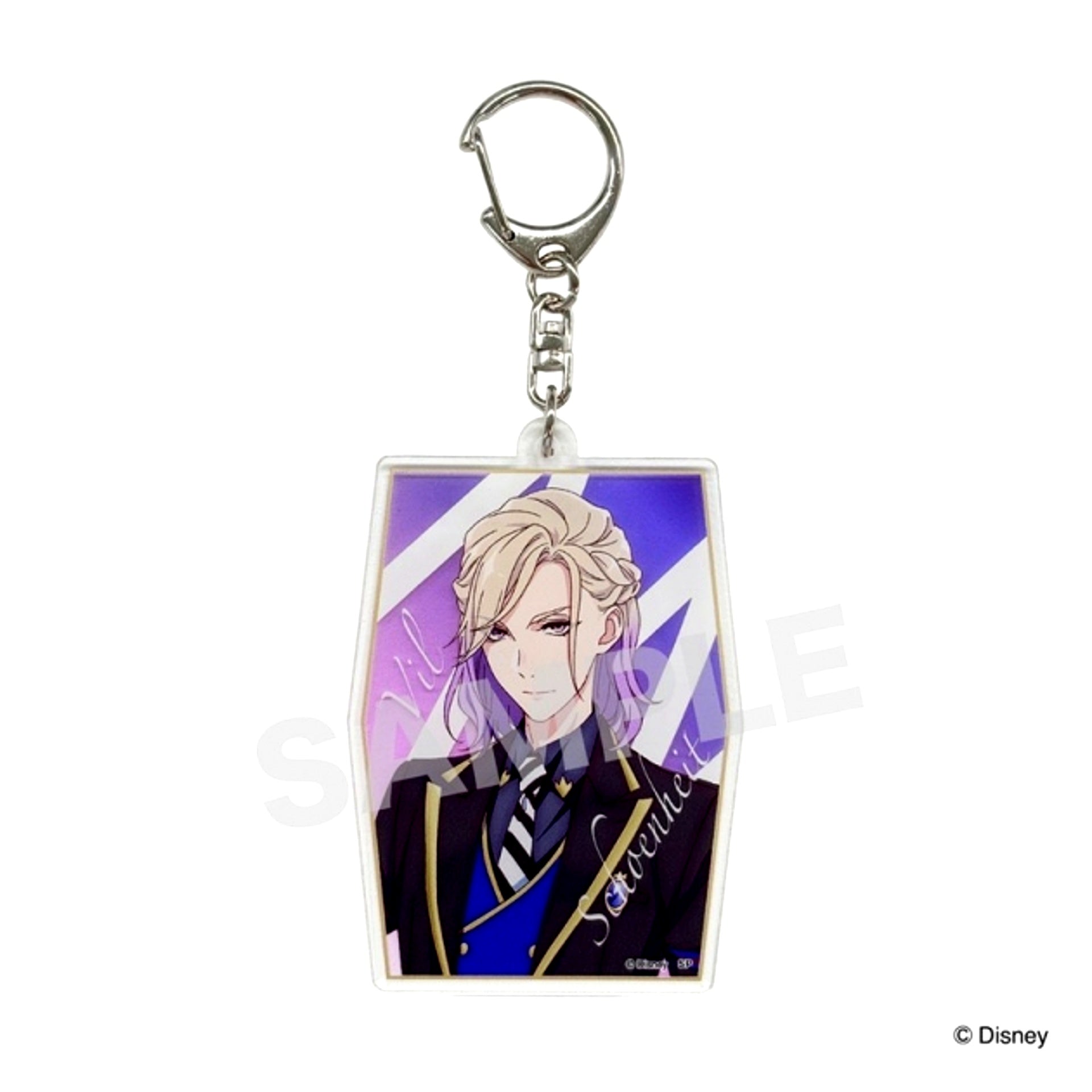 Disney Twisted-Wonderland The Animation / Vil / Acrylic Keychain (Animate Limited) [NEW]