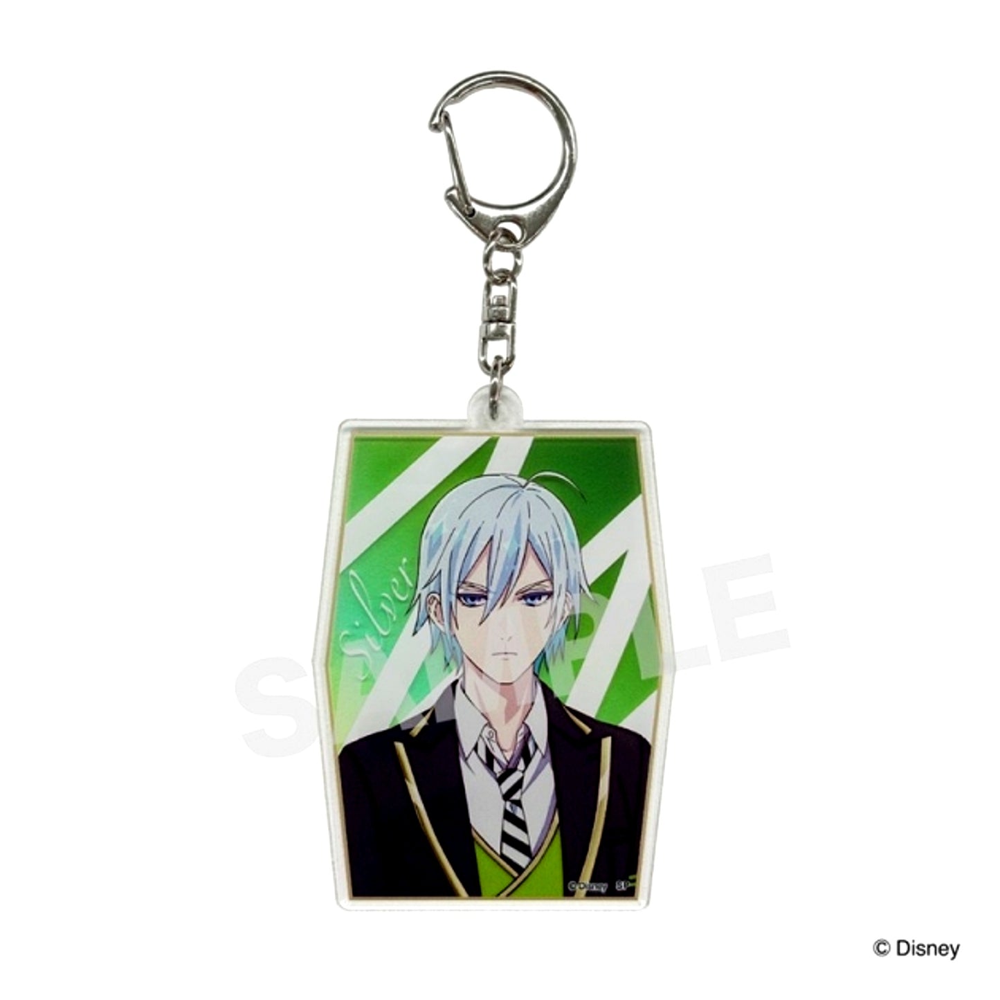 Disney Twisted-Wonderland The Animation / Silver / Acrylic Keychain Goods - Keychain animate Limited [NEW]