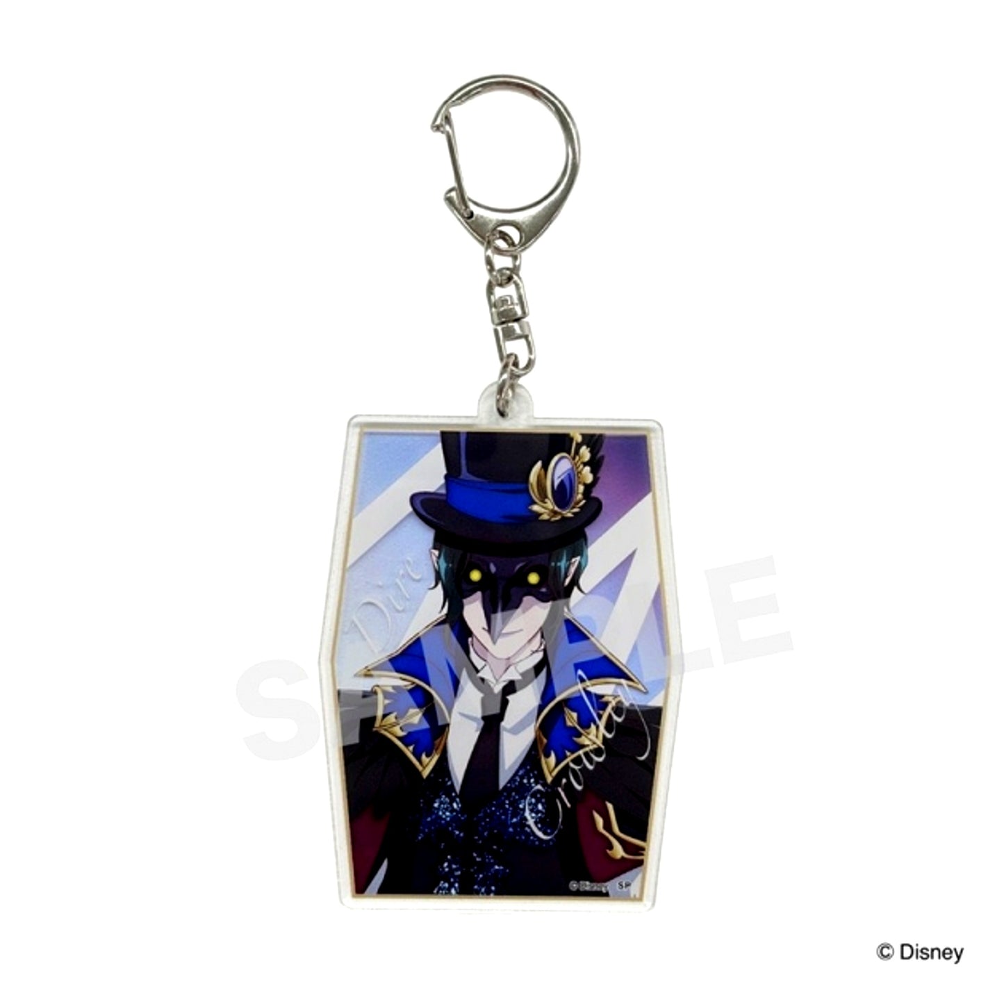 Disney Twisted-Wonderland The Animation / Crow Lee / Acrylic Keychain Goods - Keychain animate Limited [NEW]
