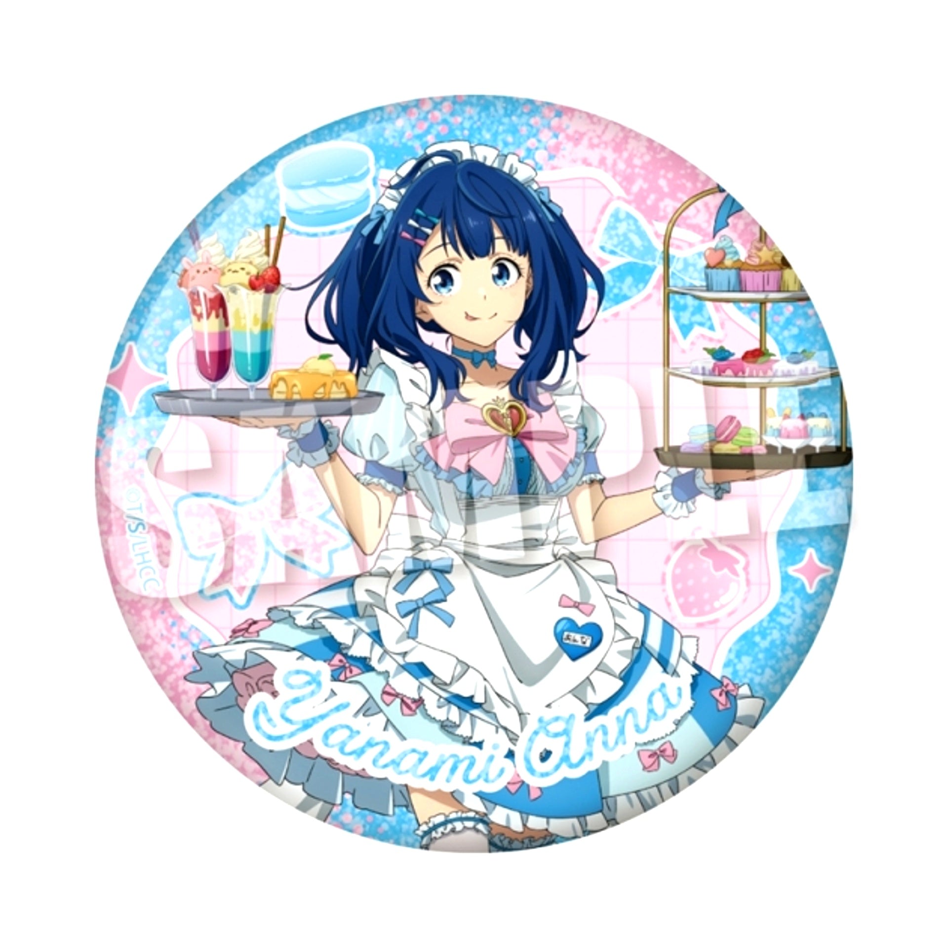 Too Many Losing Heroines! BIG Hologram Can Badge (Yumekawa ver.) (Anna Yanami) Animate Advance Sale [NEW]