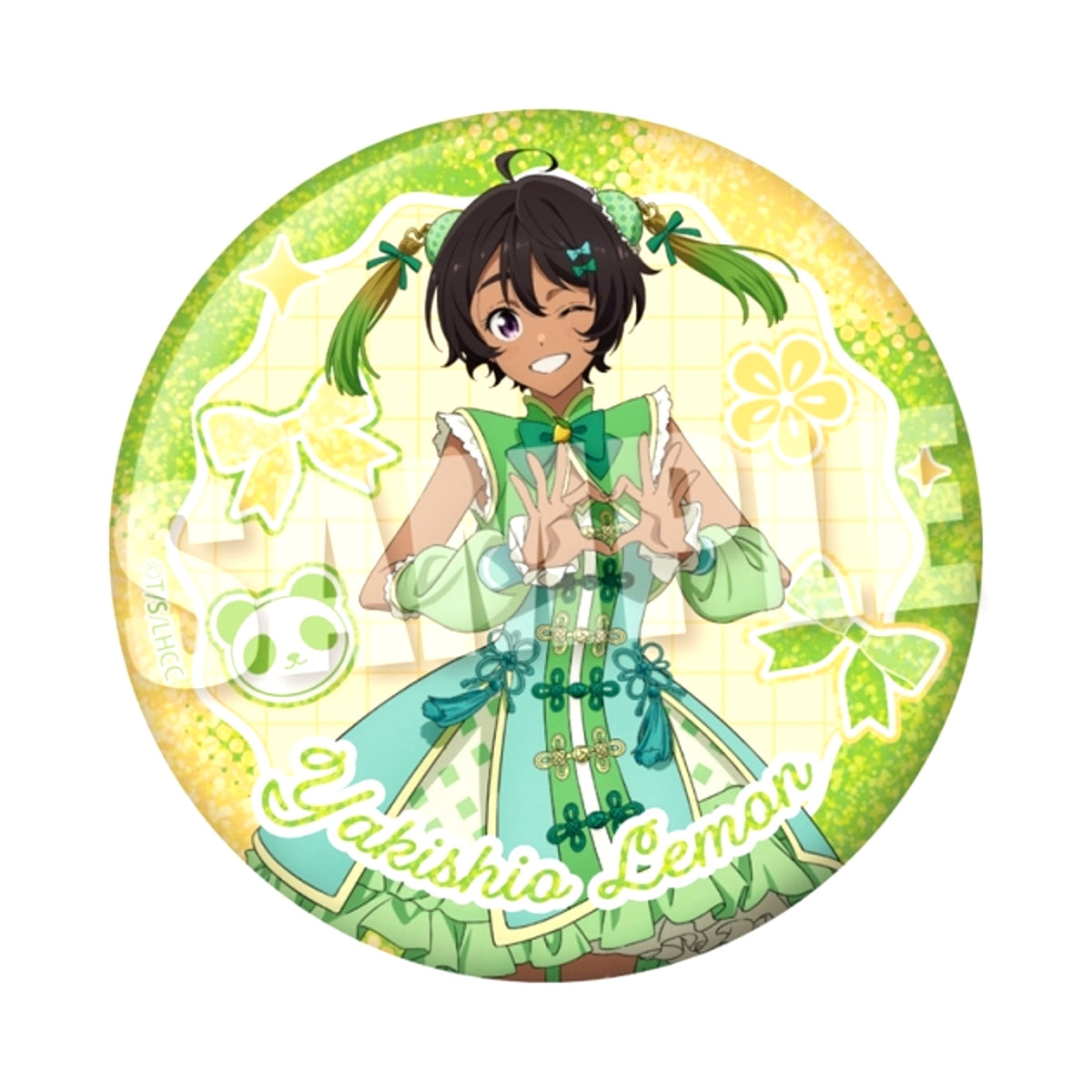 Too Many Losing Heroines! TV Anime BIG Hologram Can Badge (Yumekawa ver.) (Lemon Yakishio) [NEW]
