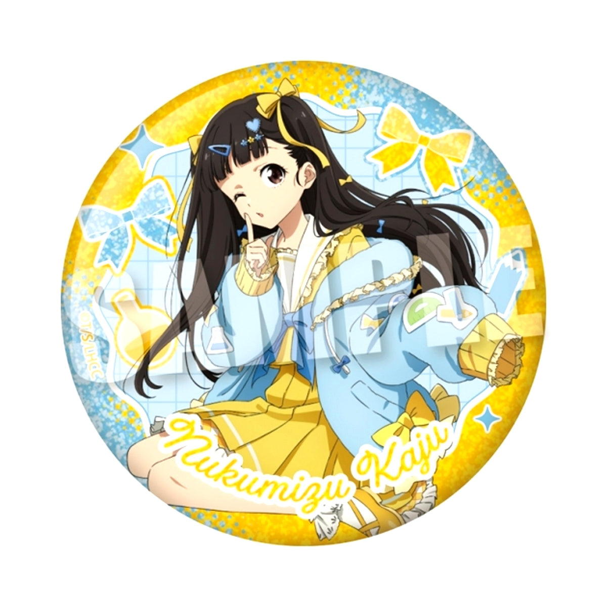 Too Many Losing Heroines! TV Anime BIG Hologram Can Badge (Yumekawa ver.) (Kaju Nukumizu) [NEW]