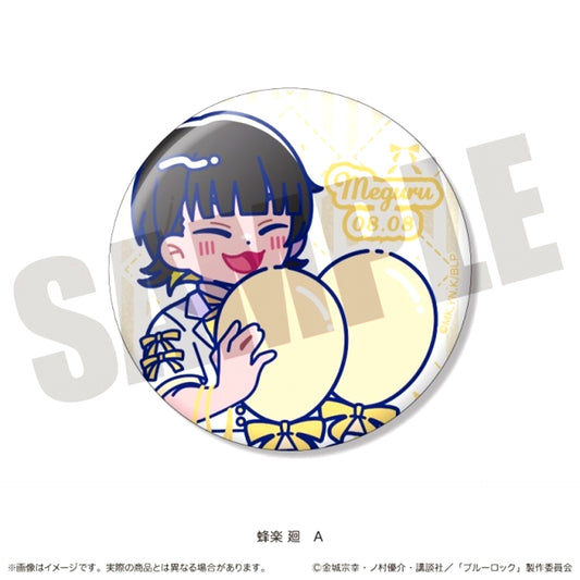 TV Anime Blue Lock Kirakira Can Badge Nyutoro Bachira Meguru Birthday A [NEW]