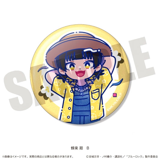 TV Anime Blue Lock Kirakira Can Badge Nyutoro Bachira Meguru Birthday B [NEW]