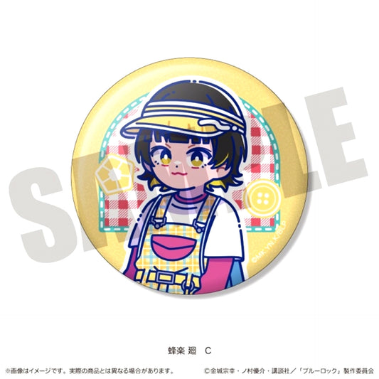 TV Anime "Blue Lock" Glitter Can Badge Nyutoro Bachira Meguru Birthday C [NEW]