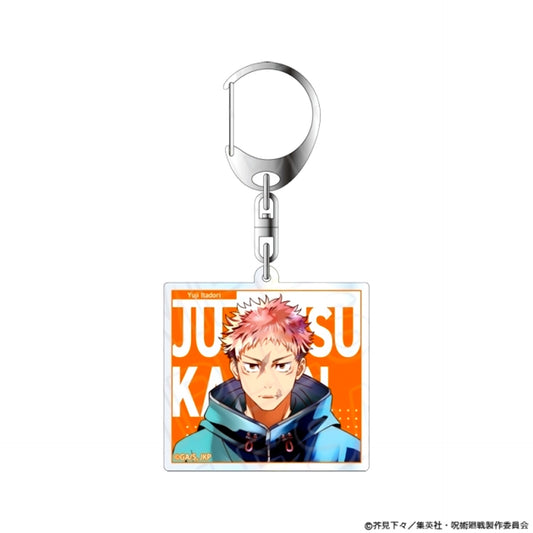 TV Anime Jujutsu Kaisen Culling Game Aurora Acrylic Keychain PALE TONE series Yuji Itadori Goods - Keychain [NEW]