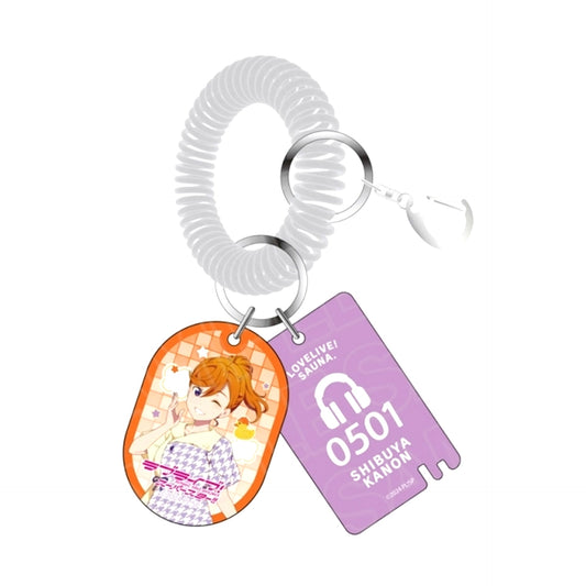 Love Live! Superstar!! Public Bath Style Keychain Kanon Shibuya Sauna ver. Goods - Keychain [NEW]