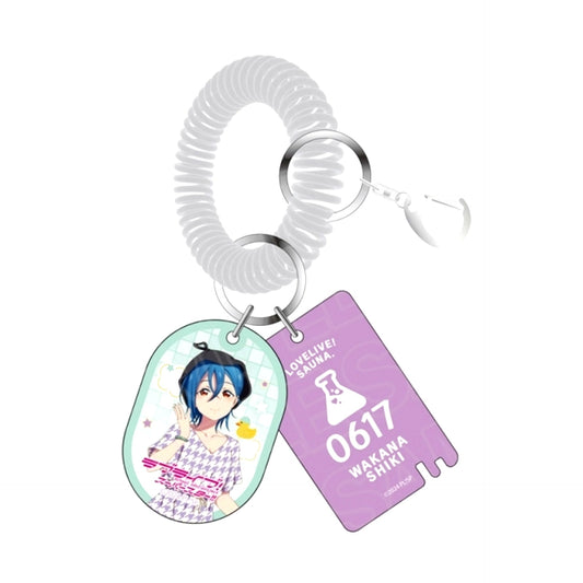 Love Live! Superstar!! Public Bath Style Keychain Shiki Wakana Sauna ver. Goods - Keychain [NEW]