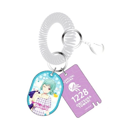 Love Live! Superstar!! Public Bath Style Keychain Tomari Onitsuka Sauna ver. Goods - Keychain [NEW]