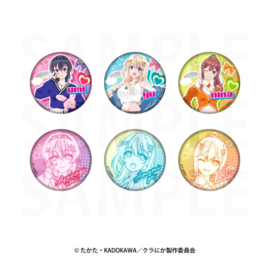 TV Anime I Made Friends with the Second Prettiest Girl in My Class Random Button Goods - Bache [NEW]