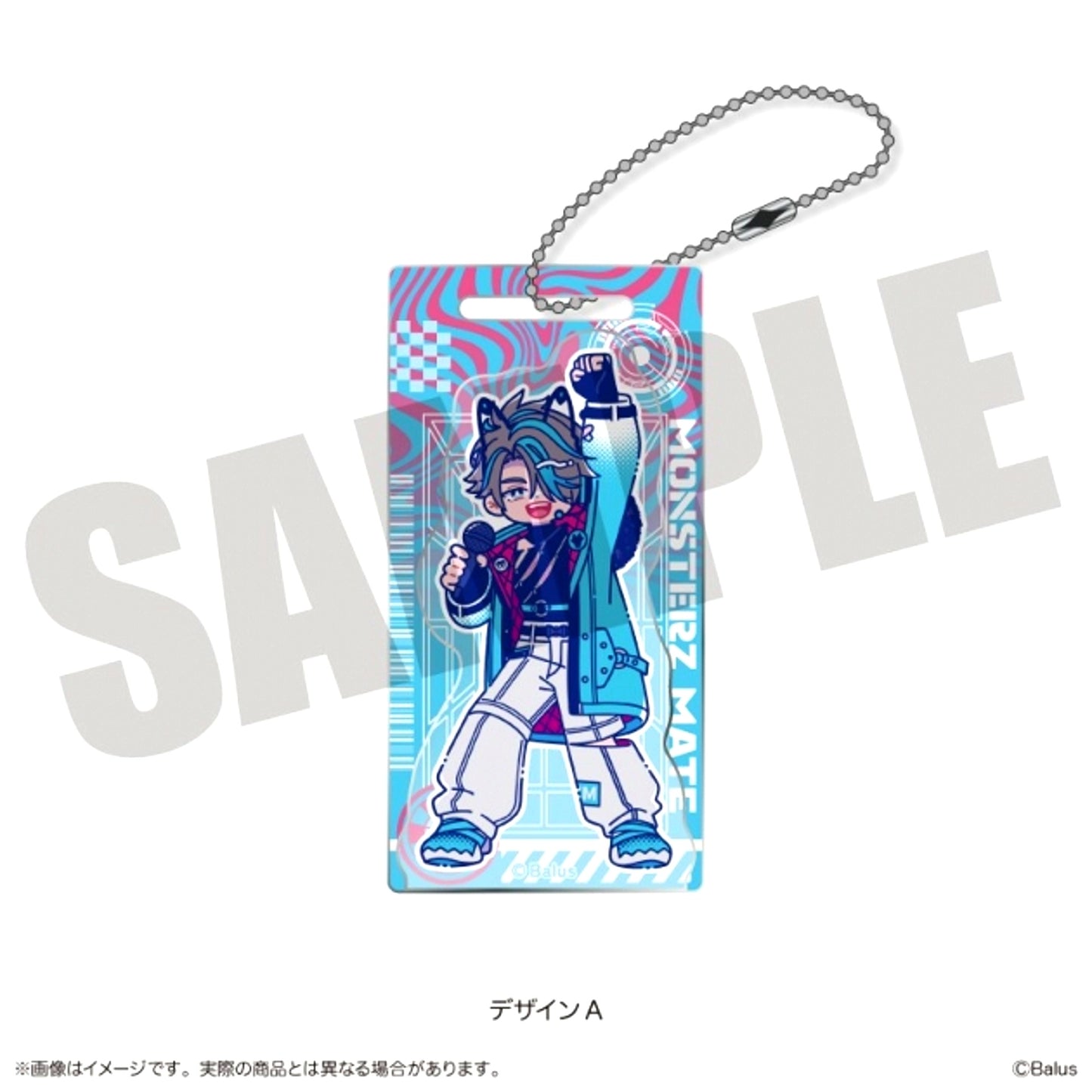 MonsterZ MATE Nyutoro Part 2 Acrylic Block Keychain A Ann Joe Goods - Keychain [NEW]
