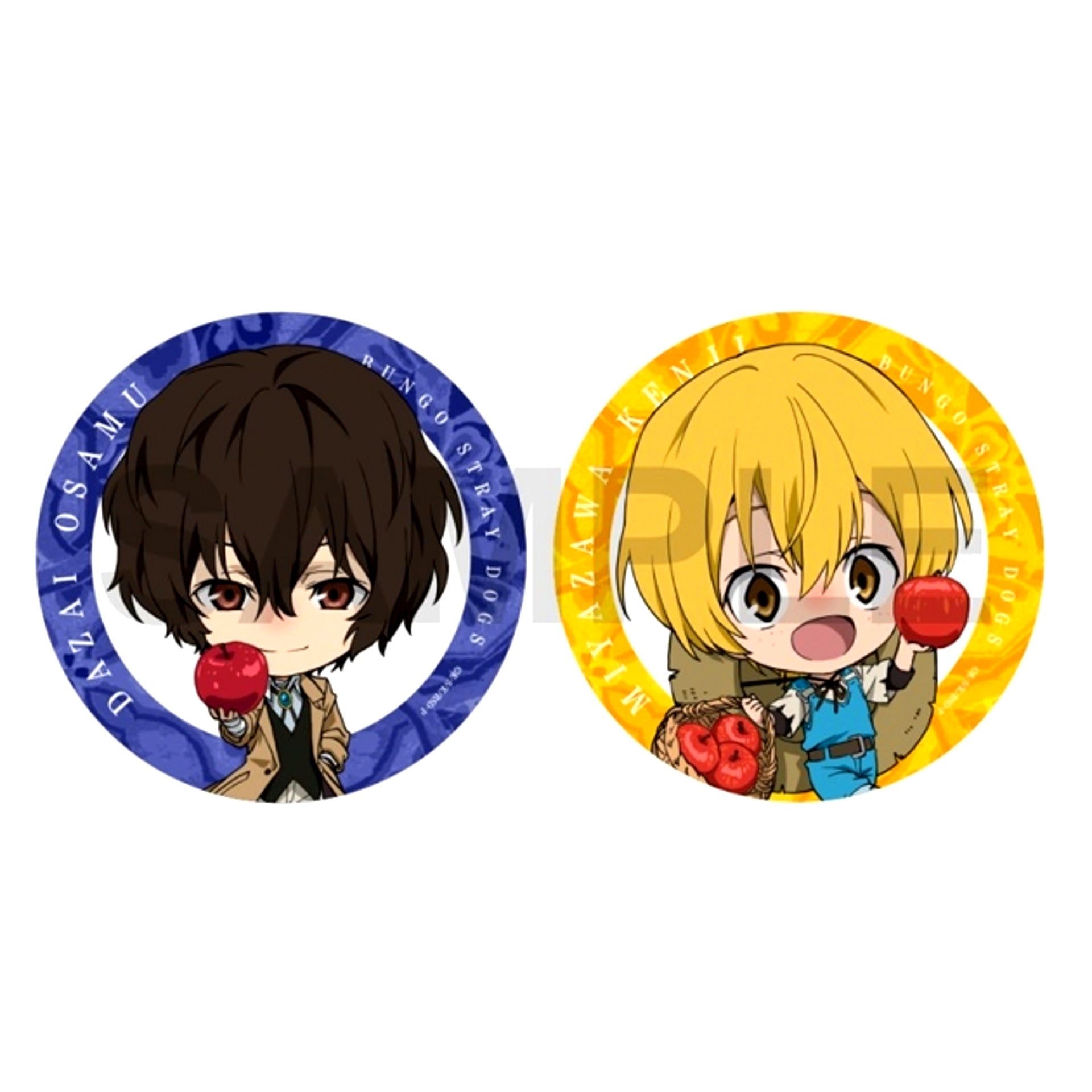 Bungo Stray Dogs Washi-Style Big Can Badge Set Nebuta Festival 2026 ver. [NEW]