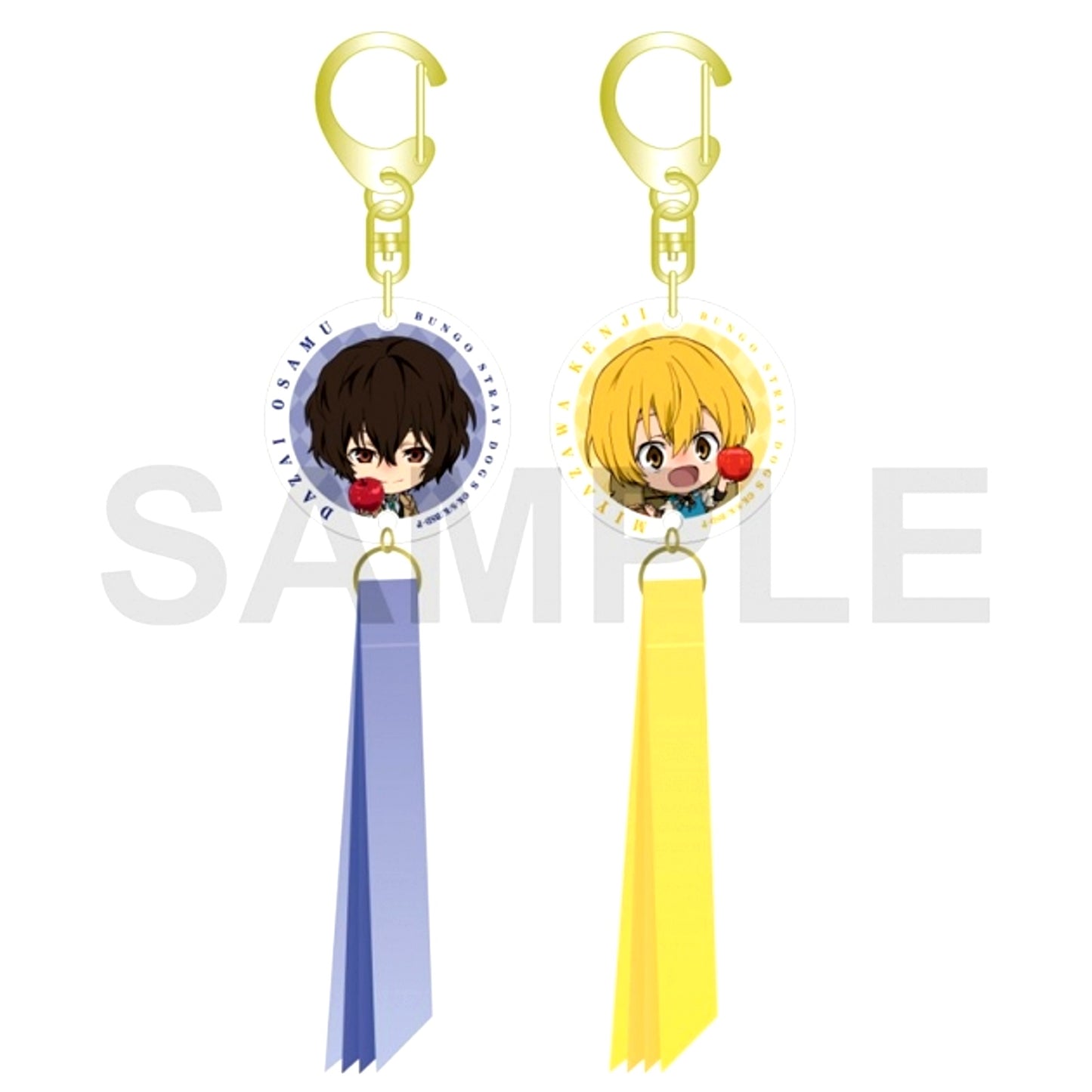 Bungo Stray Dogs Ribbon Keychain Set Nebuta Festival 2026 ver. [NEW]