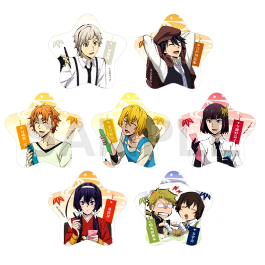 Bungo Stray Dogs Trading Star Button Tanabata 2026ver. Goods - Bache [NEW]