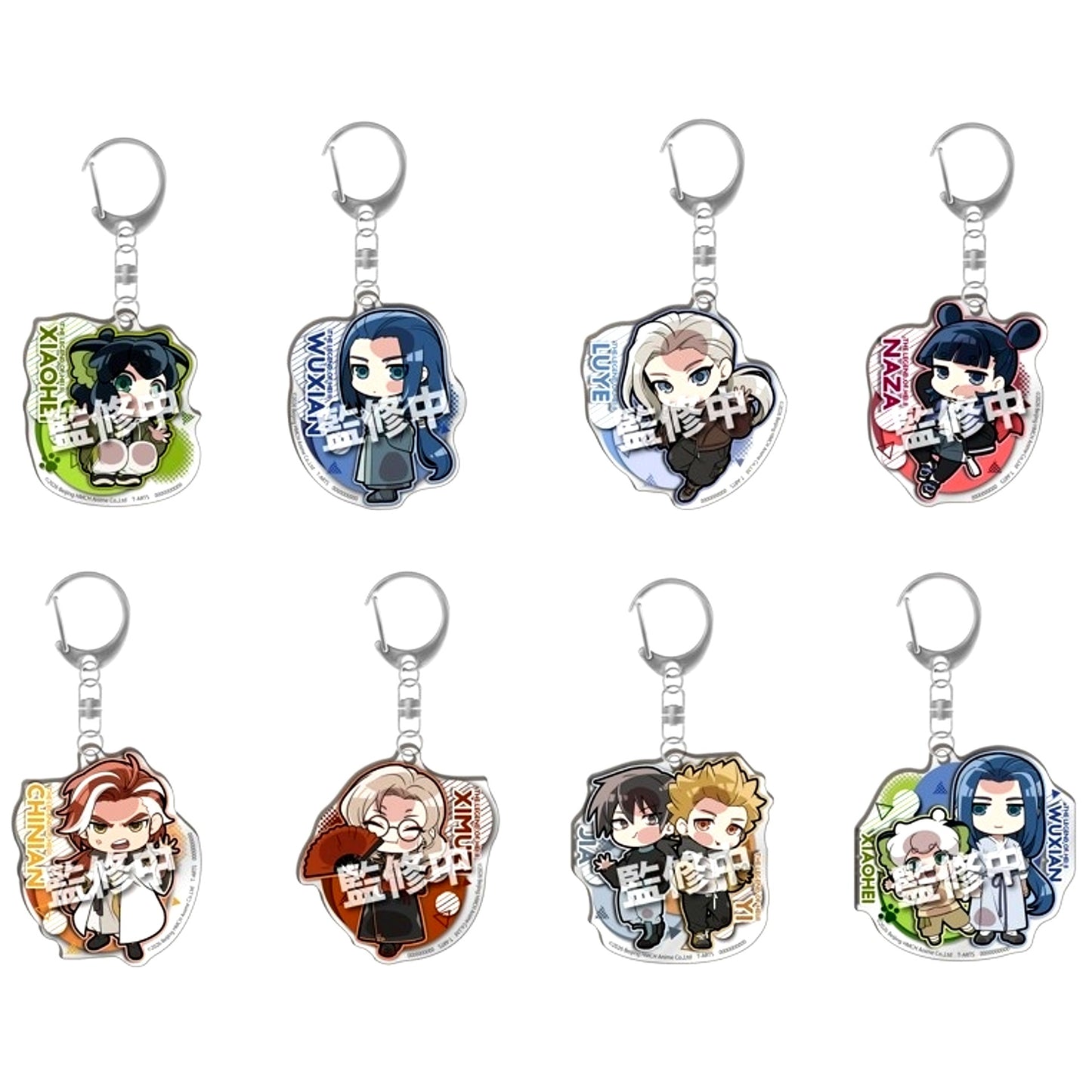 The Legend of Hei 2 Pita! Deforme Acrylic Keychain [NEW]