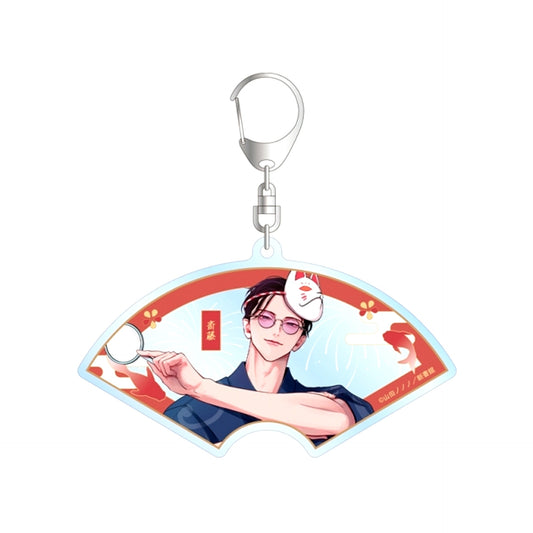 Yoake ga Ichiban Kurai Nonono Yamada Newly Drawn Shogo Saito Yukata ver. BIG Acrylic Keychain [NEW]