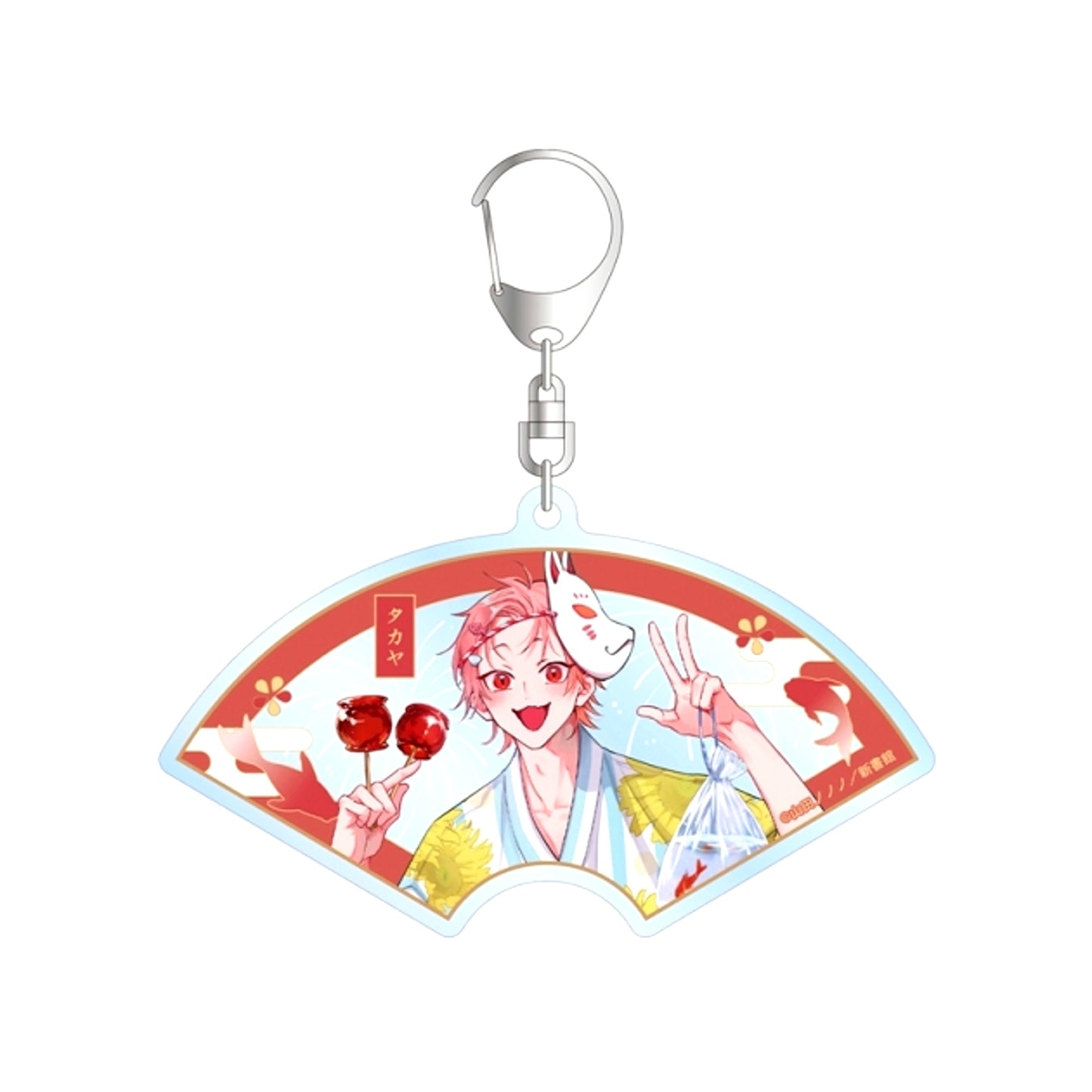 Yoake ga Ichiban Kurai Nonono Yamada Newly Drawn Takaya Yukata ver. BIG Acrylic Keychain [NEW]