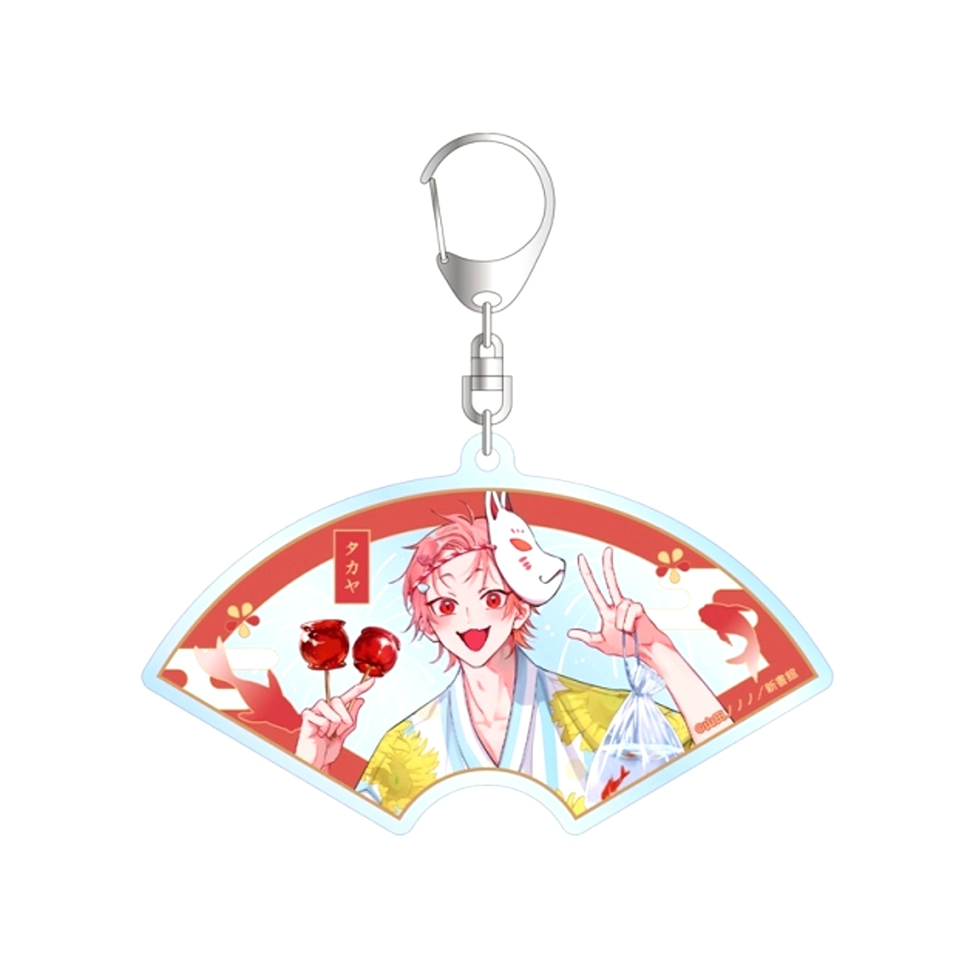 Yoake ga Ichiban Kurai Nonono Yamada Newly Drawn Takaya Yukata ver. BIG Acrylic Keychain [NEW]