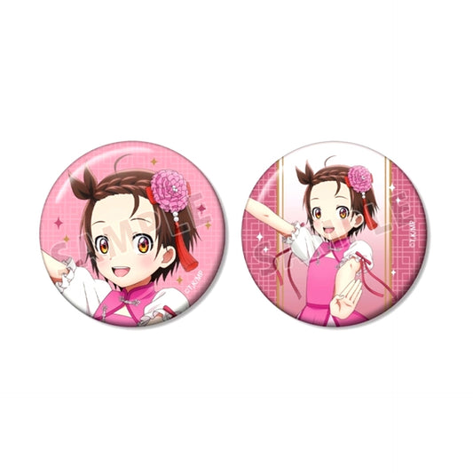 Medalist TV Anime Newly Drawn Inori Yuitsuka Chinese Dress ver. Can Badge Set of 2 [NEW]