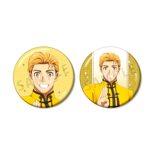 Medalist TV Anime Newly Drawn Tsukasa Akeuraji China Dress ver. Can Badge Set of 2 [NEW]
