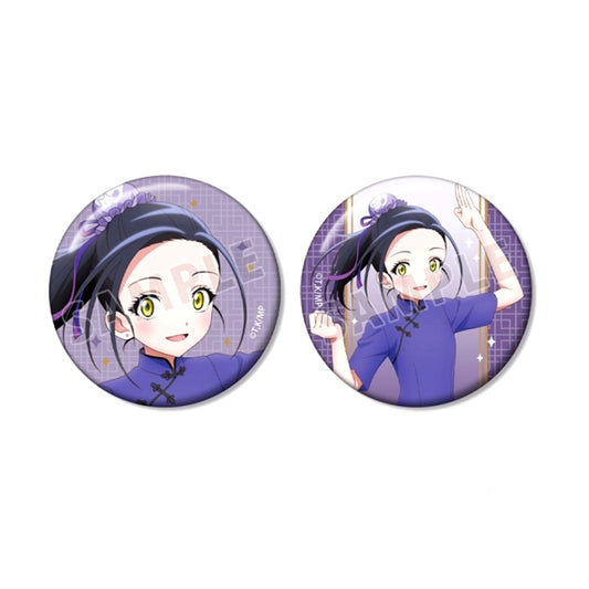 Medalist TV Anime Newly Drawn Hikaru Kamisaki China Dress ver. Can Badge Set of 2 [NEW]