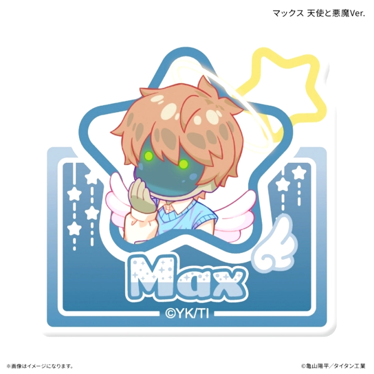 Galaxy Express Milky Subway Name Badge Max Angel and Devil Ver. [NEW]