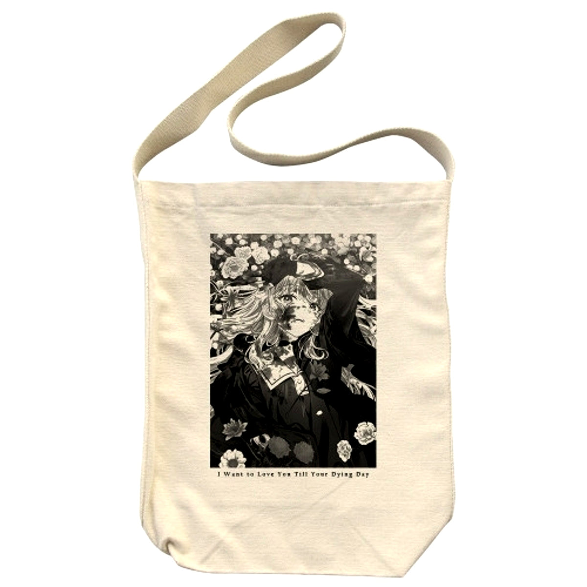 I Want to Love You Till Your Dying Day Mimi Kagari Shoulder Tote/NATURAL [NEW]