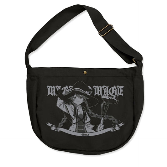 Mushoku Tensei III: Jobless Reincarnation Anime ROXY Newspaper Bag/BLACK [NEW]