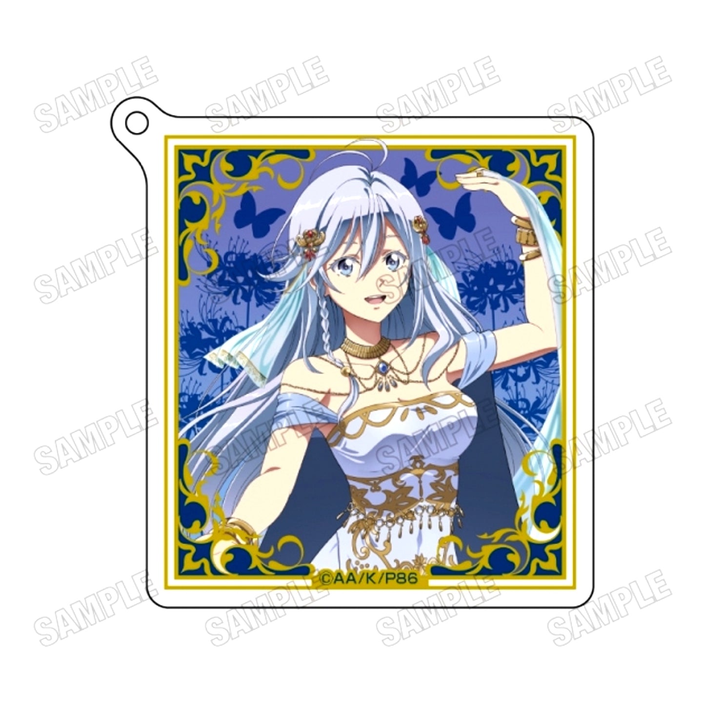TV Anime "86 -Eighty Six-" Newly Drawn Acrylic Keychain [Dress Up vol.2] (2) Lena [NEW]