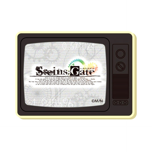 STEINS;GATE TV Shaped Magnet / Title Logo [NEW]