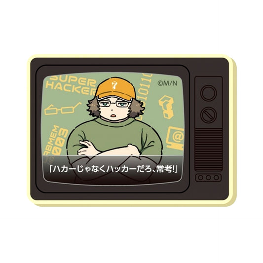 STEINS;GATE TV-shaped Magnet / Super Hacker [NEW]
