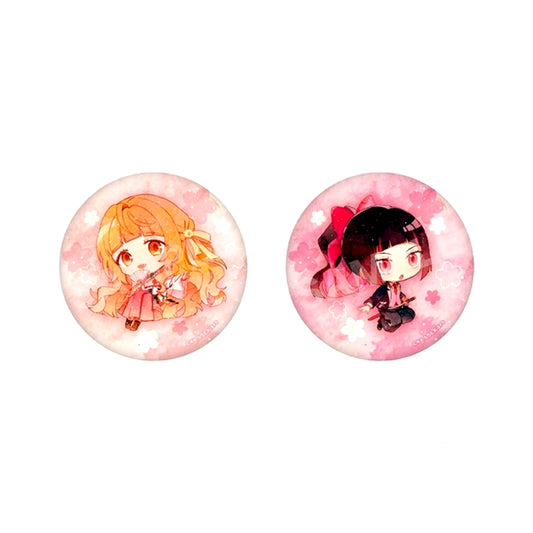 Agents of the Four Seasons: Dance of Spring Washi Can Badge (Set of 2) / 01 Spring [NEW]