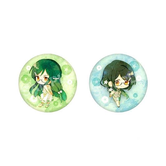 Agents of the Four Seasons: Dance of Spring Washi Can Badge (Set of 2) / 02 Summer [NEW]
