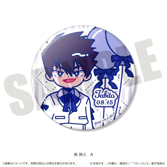 TV Anime Blue Lock Kirakira Can Badge Nyutoro Tabito Karasu Birthday A [NEW]