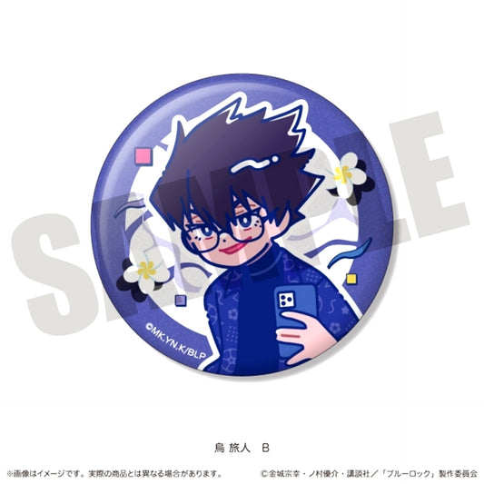 TV Anime Blue Lock Kirakira Can Badge Nyutoro Tabito Karasu Birthday B [NEW]