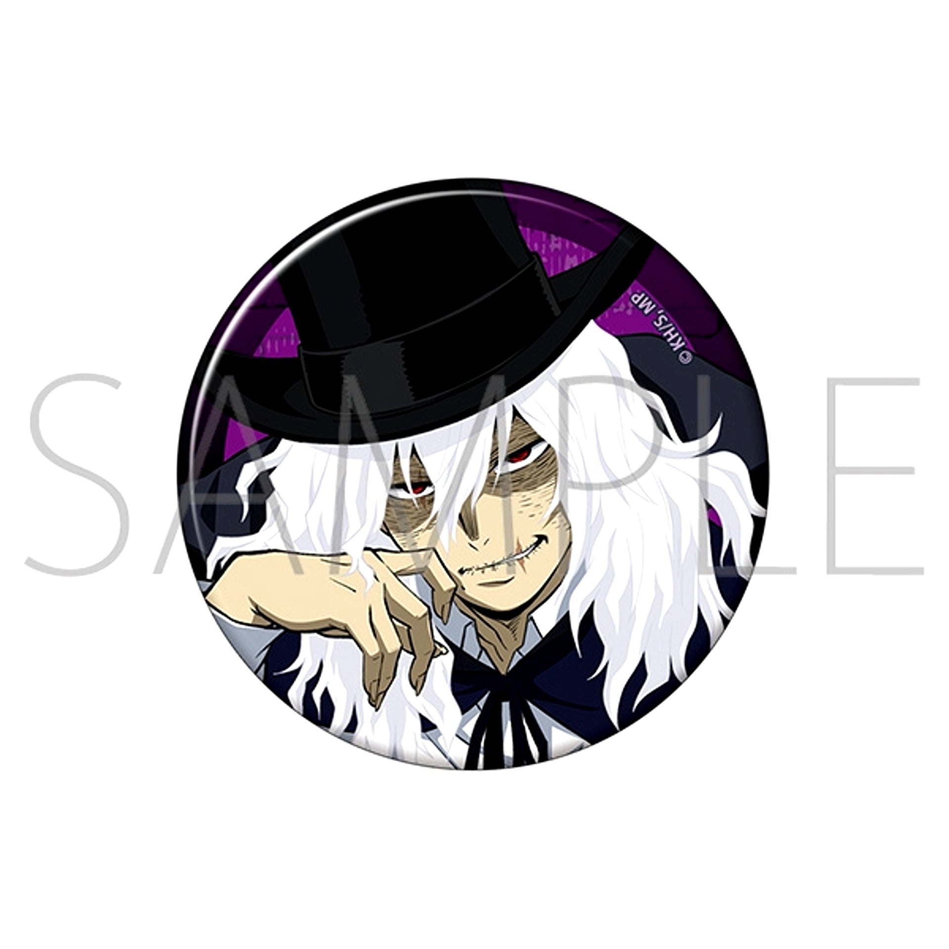 My Hero Academia BIG Button / Halloween (Tomura Shigaraki) Goods - Bache [NEW]