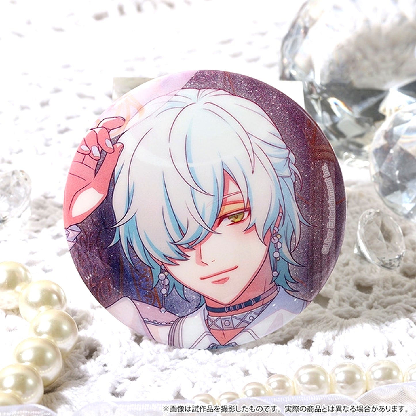 A3! Can Badge / Hisoka Mikage MANKAI Shot (Bloomed) [NEW]
