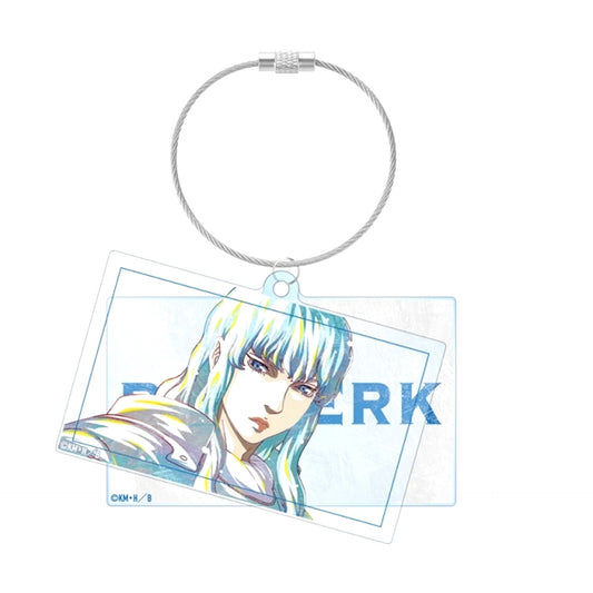 Berserk: The Golden Age Arc - MEMORIAL EDITION Anime Griffith Ani-Art Double Wire BIG Acrylic Keychain (Reissue) [NEW]